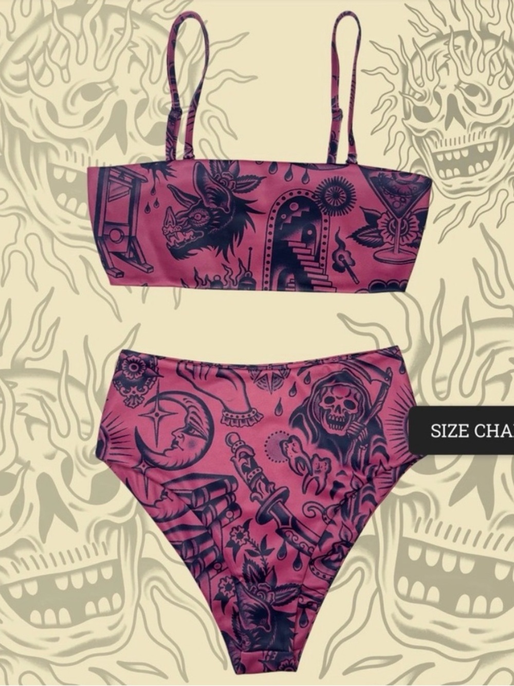 NEW Take To The Grave bikini